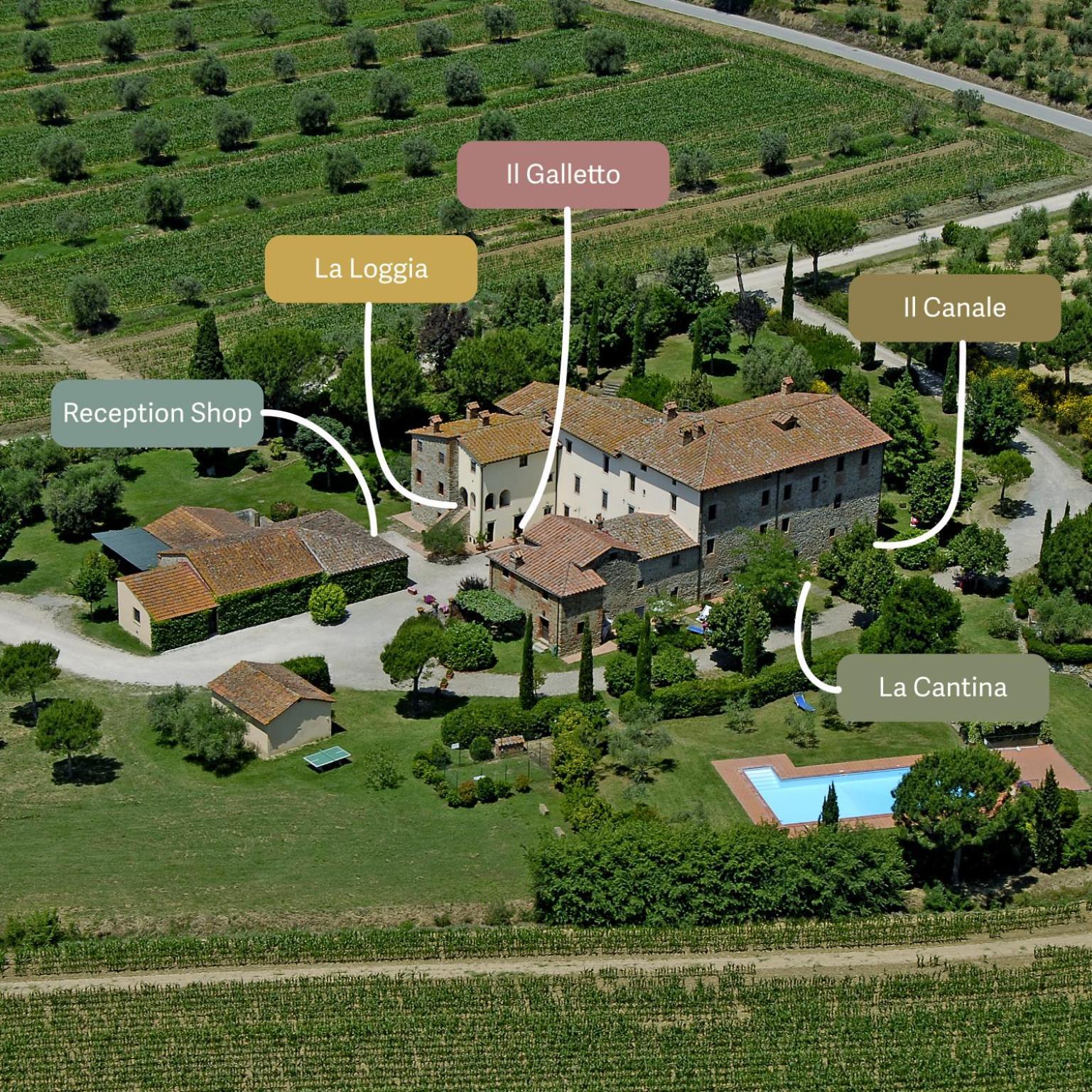 La Fattoria Del Rio Di Sopra - Agriturismo Baldeschi Tuoro sul Trasimeno Exteriér fotografie